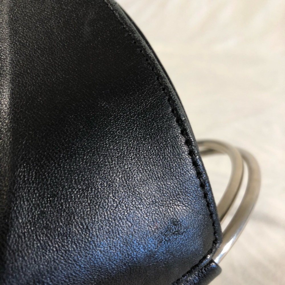 VINTAGE Temma Dahan  black Handbag - Picture 6 of 8